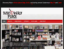 Tablet Screenshot of discovery-place.org